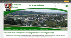 Desktop Screenshot of issigau.de